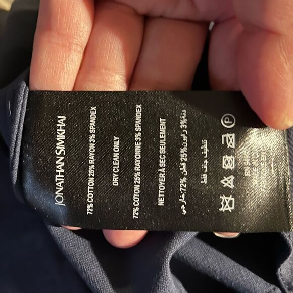 JONATHAN SIMKHAI Front Slit Wide Leg Pants - Picture 4 of 6